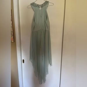 turquoise homecoming dress